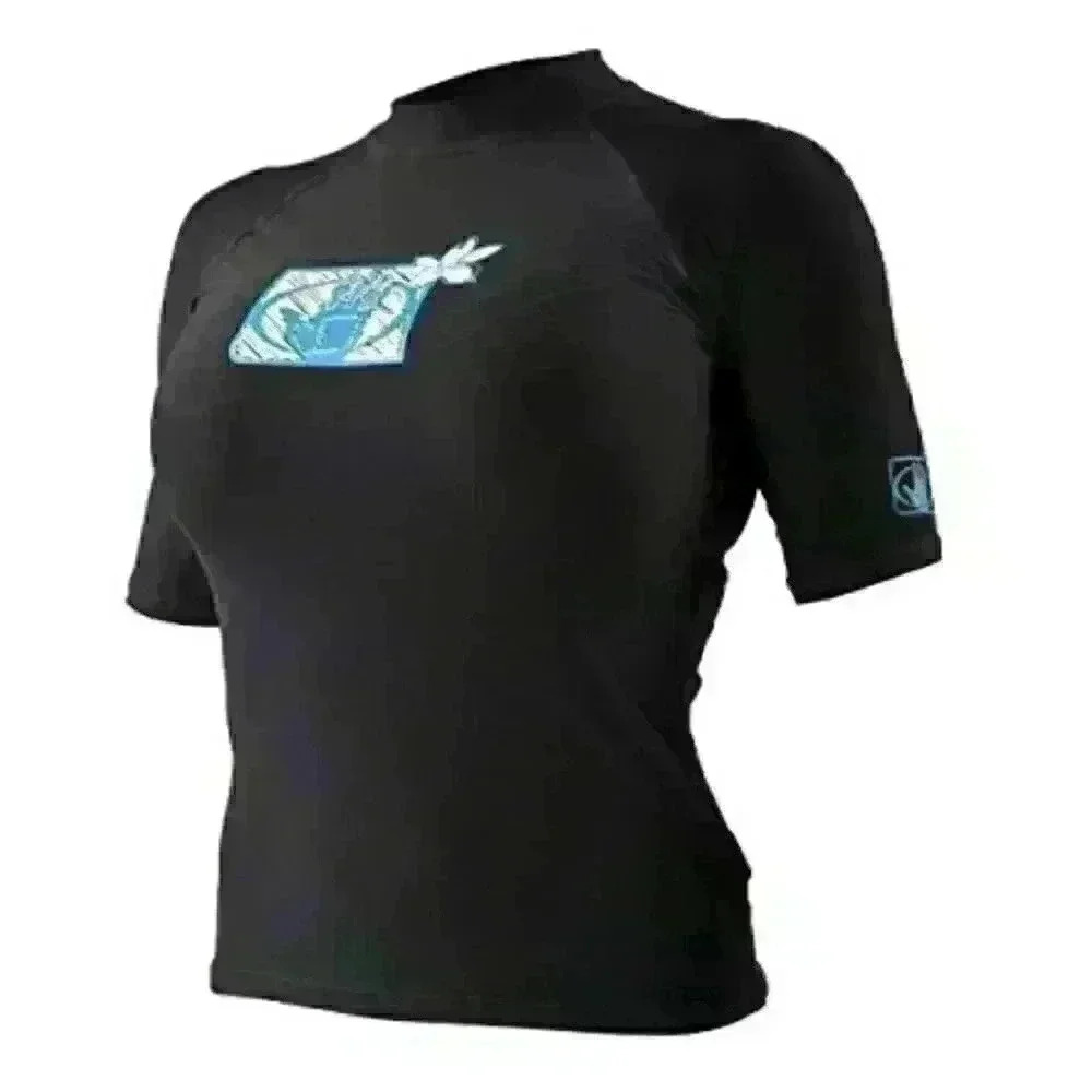 Women’s Body Glove Wetsuit Fitted Short-Sleeve Rash-guard - Picture 1 of 9